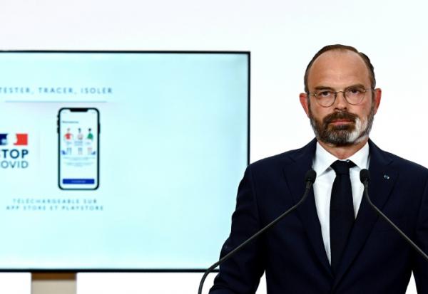 Édouard Philippe, alors Premier ministre, le 28 mai 2020 à Paris