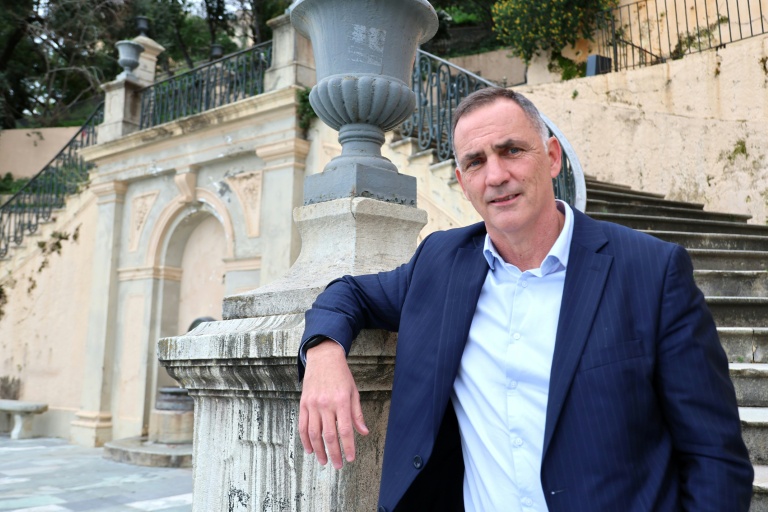 Gilles Simeoni, maire de Bastia et Président du conseil exécutif à l'Assemnblée de Corse le 26 février 2026