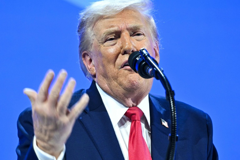 Le président américain Donald Trump à Davos en Suisse le 21 janvier 2026