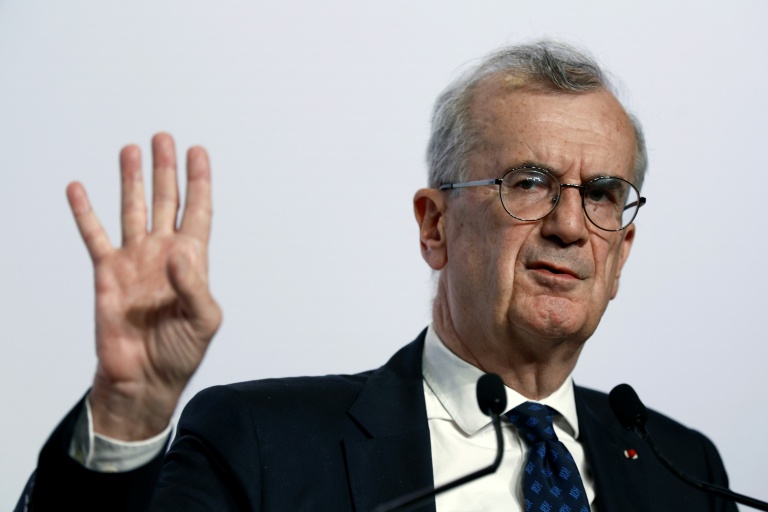 Le gouverneur de la Banque de France François Villeroy de Galhau à Paris le 19 mai 2026