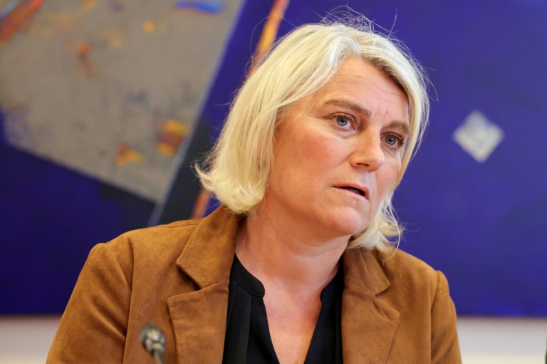 La ministre de la Santé, Stéphanie Rist, lors d'une audition devant la commission des affaires sociales de l'Assemblée nationale, le 13 mai 2026 à Paris