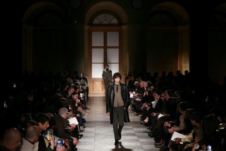 Défilé Hermès Homme à Paris, le 24 janvier 2026
