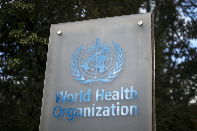 Au siège de l'Organisation mondiale de la santé (OMS), à Genève, le 13 mars 2025