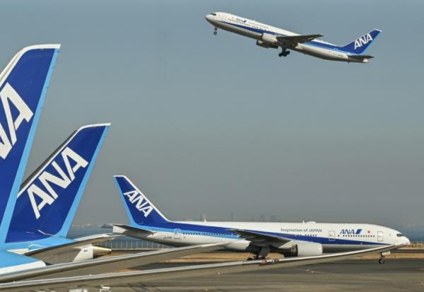 Décollage le 30 janvier 2024 à l'aéroport international d'Haneda, à Tokyo.