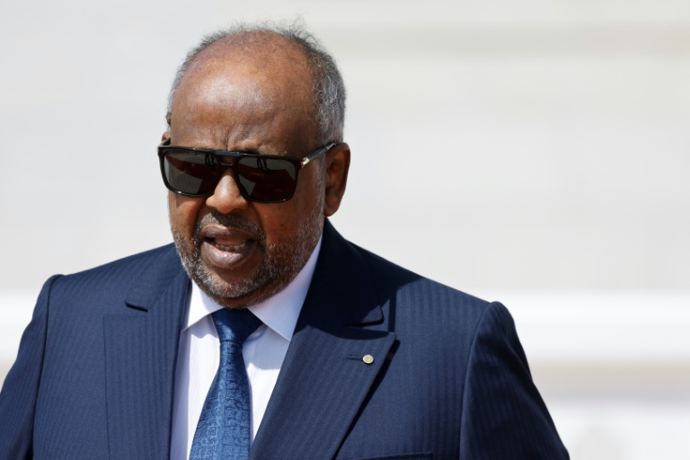 Le président djiboutien Ismaïl Omar Guelleh à Djibouti le 21 décembre 2024