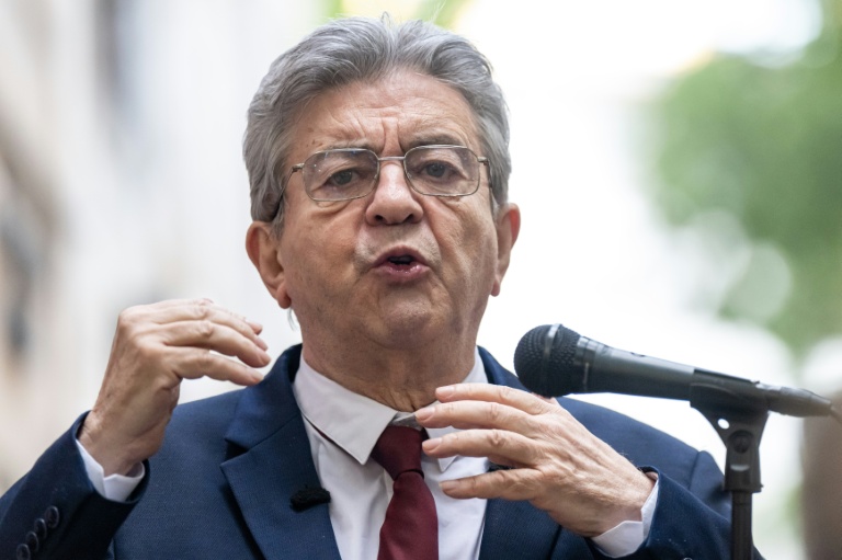 Jean-Luc Mélenchon le 7 mai 2026, à Marseille