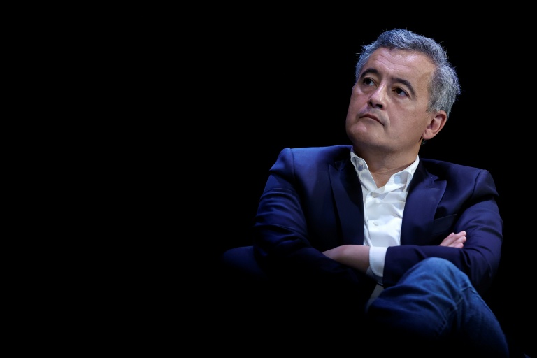 Le ministre de la Justice Gérald Darmanin à Paris le 11 avril 2026