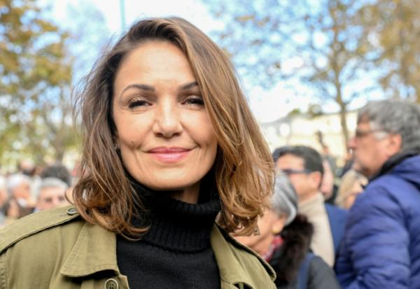 L'actrice française Nadia Fares à Paris, le 19 novembre 2023