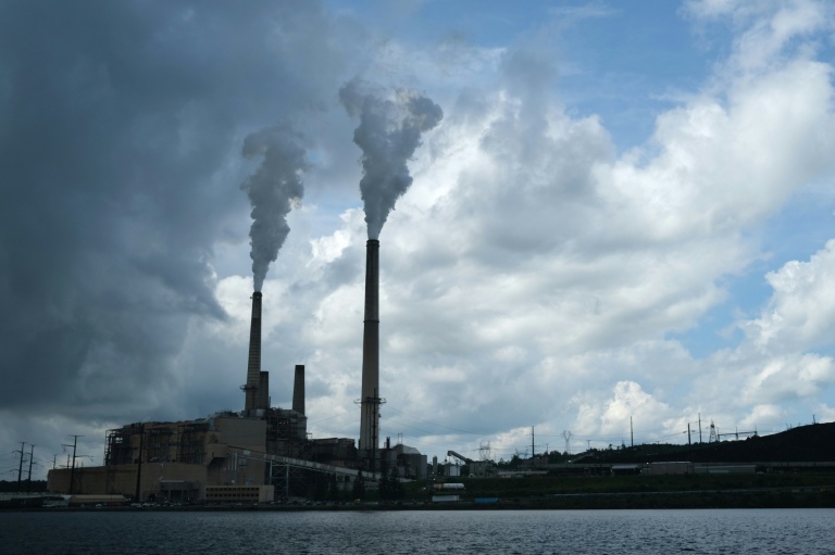 Une centrale à charbon en Virginie-occidentale en juin 2025