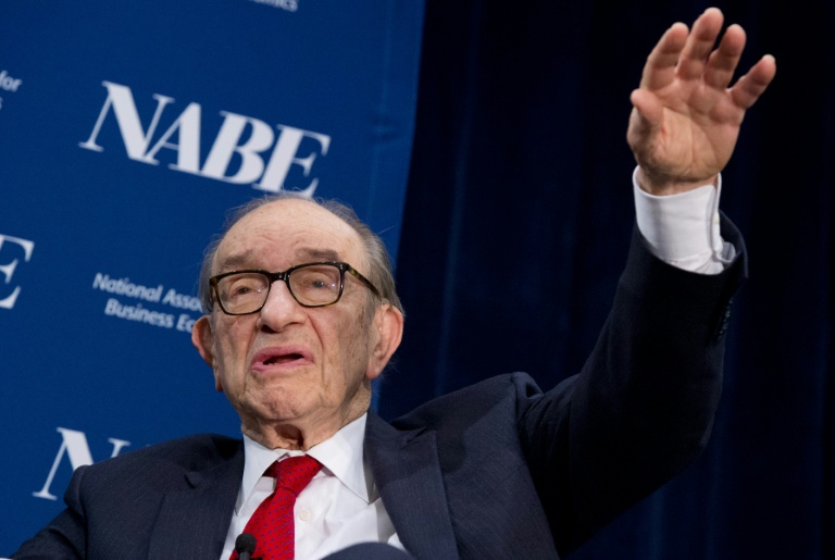 L'ex-patron de la banque centrale des Etats-Unis Alan Greenspan, lors d'une conférence à Arlington, en Virginie, le 24 février 2014.