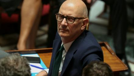 Le ministre de l'Economie Roland Lescure à l'Assemblée nationale à Paris le 23 juin 2026