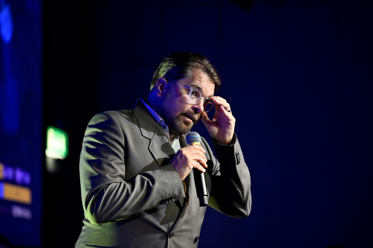 Le leader d'extrême droite suédois Jimmie Åkesson, à Stockholm, le 13 septembre 2026  