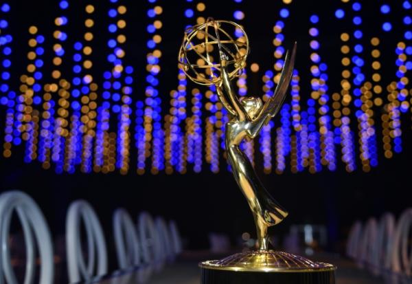 Une statuette des Emmy à Los Angeles, le 6 septembre 2018