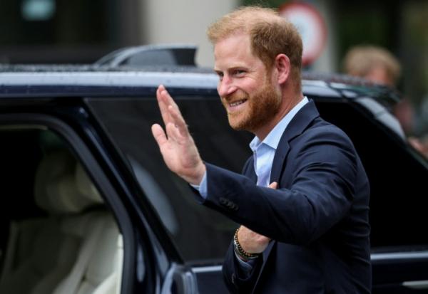 Le prince Harry, le 10 septembre 2025 à Londres