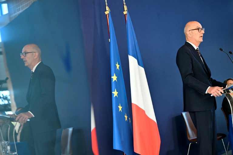 Le ministre français de l'Economie, Roland Lescure, à Bercy le  11 septembre 2026.