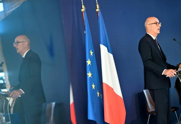 Le ministre français de l'Economie, Roland Lescure, à Bercy le  11 septembre 2026.