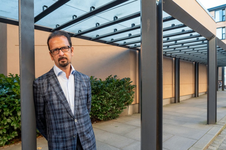 Le directeur de l'ONG Iran Human Rights (IHR), Mahmood Amiry-Moghaddam, à Oslo, le 21 septembre 2022