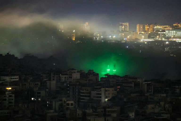 Bombardement israélien dans la banlieue sud de Beyrouth, le 23 mars 2026