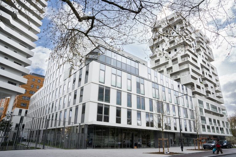 Image du bâtiment destiné à abriter l'Autorité douanière européenne à Lille, le 25 mars 2026 dans le Nord