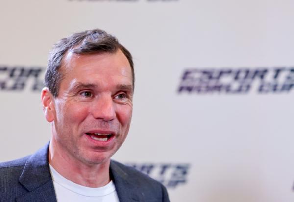 Ralf Reichert, le patron de l'Esports Foundation, à Riyad en Arabie saoudite le 23 octobre 2023