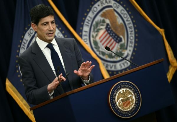 Le nouveau patron de la Fed Kevin Warsh à Washington le 17 juin 2026