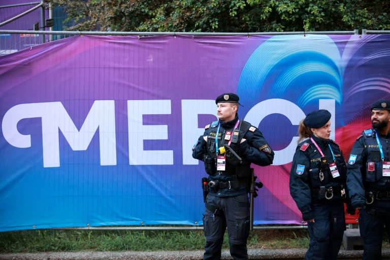 La demi-finale de l'Eurovision à Vienne, en Autriche, le 12 mai 2026.