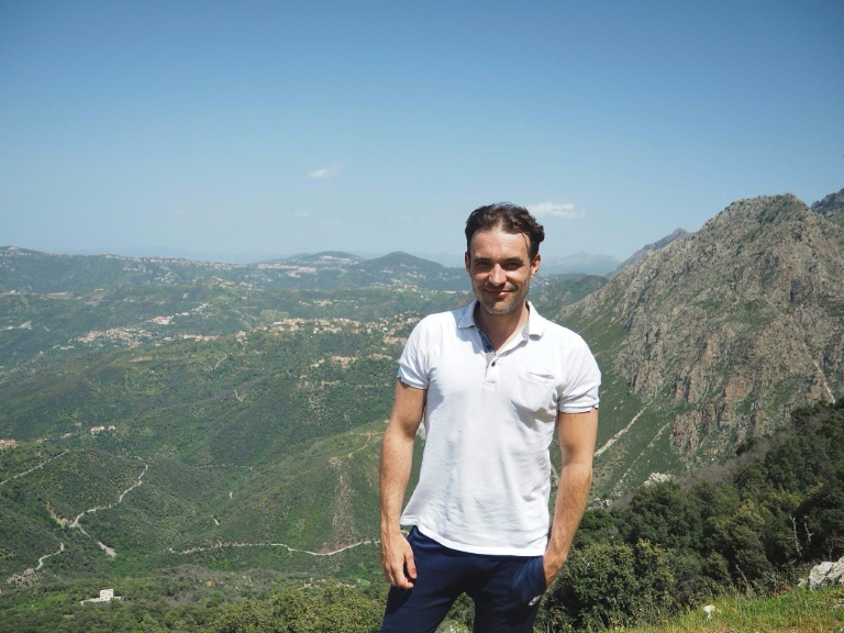 Le journaliste Christophe Gleizes, sur une photographie sans lieu ni date, diffusée le 30 janvier 2025 par sa famille