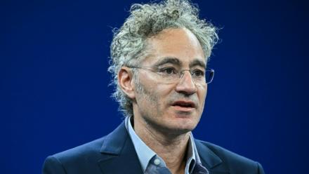 Le patron de Palantir, Alex Karp, le 20 janvier 2026, à Davos, en Suisse
