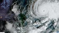 Image satellite de l'ouragan Melissa à l'approche de la Jamaïque, le 27 octobre 2025