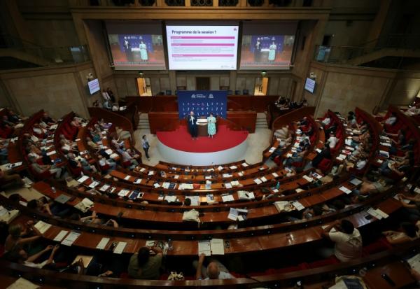 Le lancement de la convention citoyenne sur les temps de l'enfant, le 20 juin 2025, à Paris
