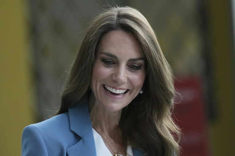 La princesse Kate, épouse du prince William, à Reggio Emilia (Italie), le 13 mai 2026 
