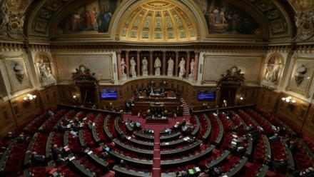 Vue de l'Assemblée nationale en séance, le 27 novembre 2025 à Paris
