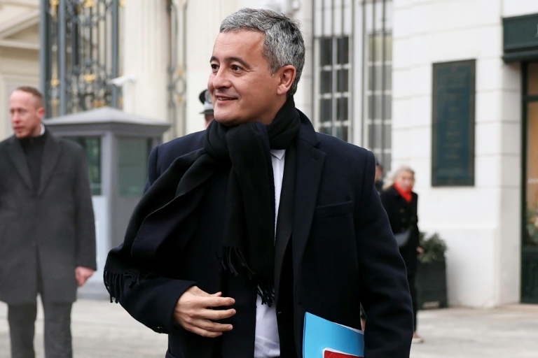 Le ministre de la Justice Gérald Darmanin le 5 janvier 2026 à Paris
