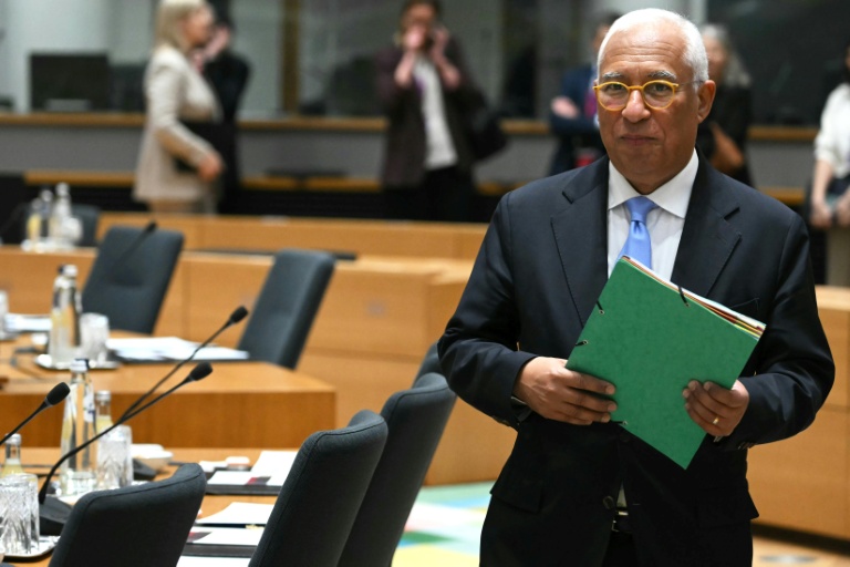Le président du Conseil européen Antonio Costa, le 19 mars 2026 à Bruxelles