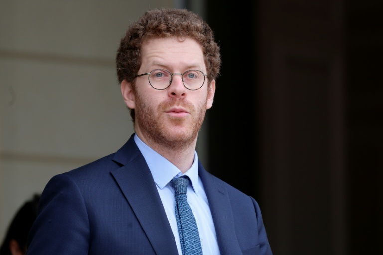 Le ministre des Comptes publics David Amiel, à l'Eysée le 15 avril 2026 