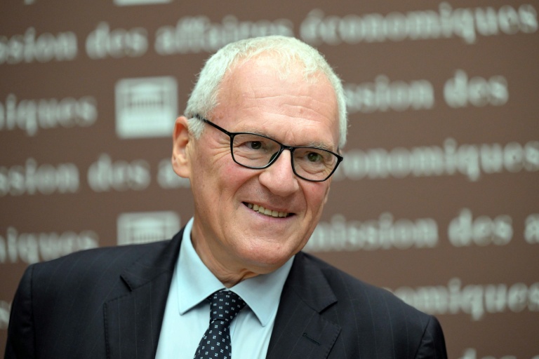 Jean-Bernard Levy avant une audition devant la commission des affaires économiques de l'Assemblée nationale, le 14 septembre 2022, alors qu'il était à la tête d'EDF