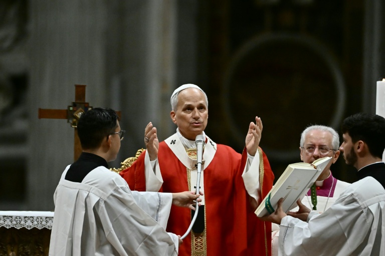 Le pape Léon XIV préside la messe pour l'inauguration de l'année académique des universités pontificales, le 8 octobre 2026 au Vatican