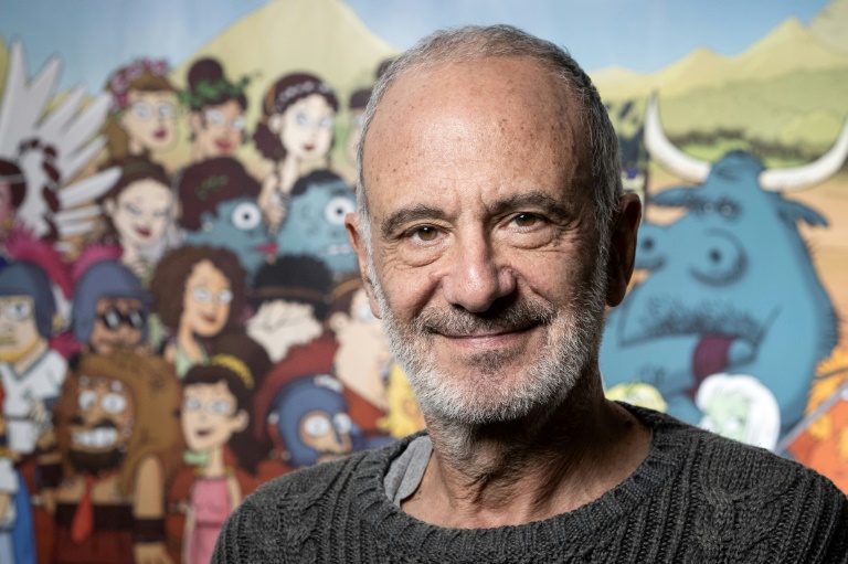 Gérard Miller lors de la sortie de la BD 
