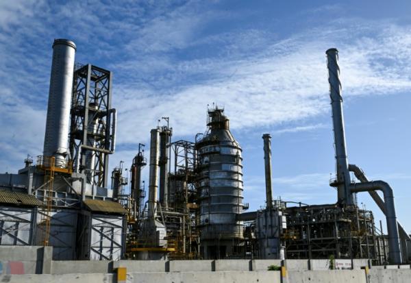 La raffinerie El Palito à Puerto Cabello, dans l'État de Carabobo, le 22 janvier 2026 au Venezuela