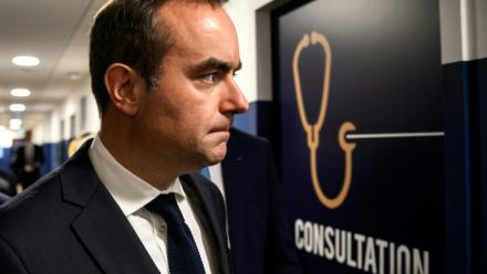 Sébastien Lecornu en déplacement à Mâcon, le 13 septembre 2025