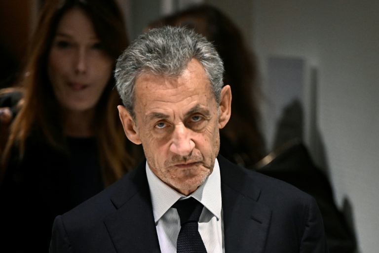 L'ex-président de la République Nicolas Sarkozy au tribunal correctionnel de Paris, qui l'a condamné à 5 ans de prison, le 25 septembre 2025