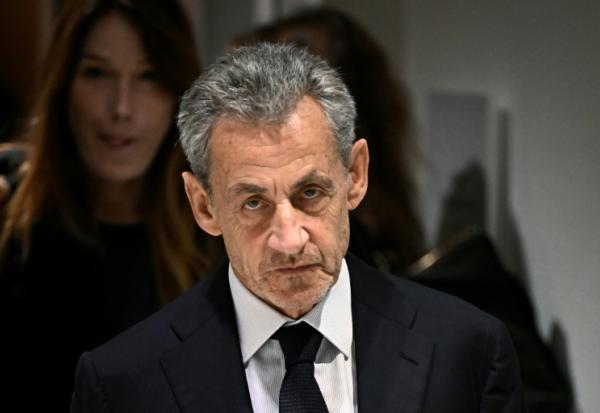 L'ex-président de la République Nicolas Sarkozy au tribunal correctionnel de Paris, qui l'a condamné à 5 ans de prison, le 25 septembre 2025 