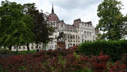 Le Parlement hongrois, à Budapest, le 7 mai 2026