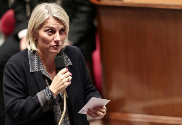 La ministre de la Santé Stéphanie Rist à l'Assemblée nationale, le 29 octobre 2025, à Paris