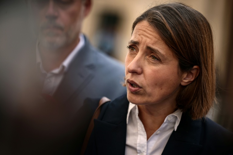 La secrétaire générale de la CGT Sophie Binet le 15 septembre 2025, à Paris