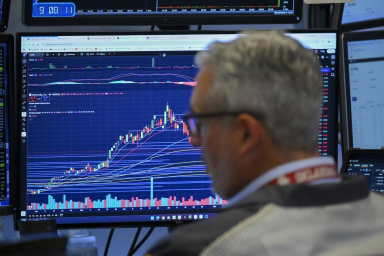 Un tradeur à la Bourse de New York le 24 août 2026