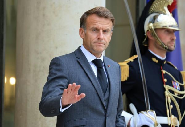 Le président de la République Emmanuel Macron à Paris le 13 octobre 2026