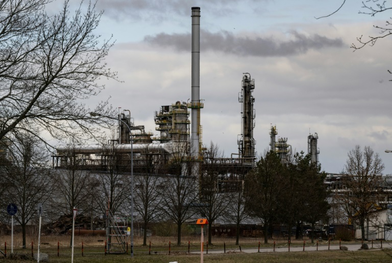 La raffinerie PCK de Schwedt, à environ 110 km au nord de Berlin, le 2 avril 2022