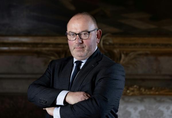 Le sénateur LR Laurent Duplomb le 11 février 2025, à Paris