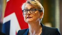 La ministre britannique des Affaires étrangères Yvette Cooper à Londres le 2 avril 2026